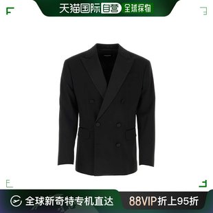 双排扣长袖 S74BN1 二次方 香港直邮潮奢 男士 外套 Dsquared2 西装