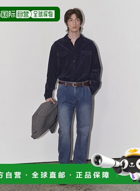 韩国直邮Dunst2023秋冬新品中性风经典男士牛仔裤UDPA3C303B2