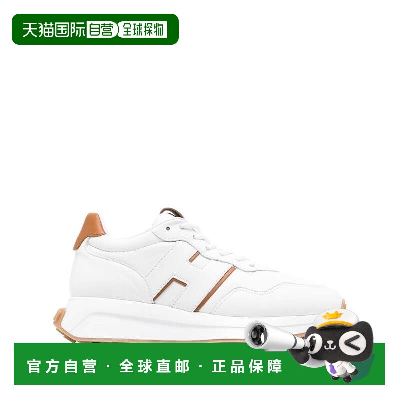 1h可退 香港直邮Hogan 女士 标贴低帮运动鞋 HXW6410EH41O64