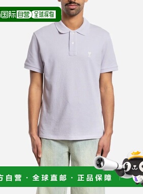 1h可退 香港直邮Ami Paris 男士 AMI de Coeur Polo衫 HPL060760L