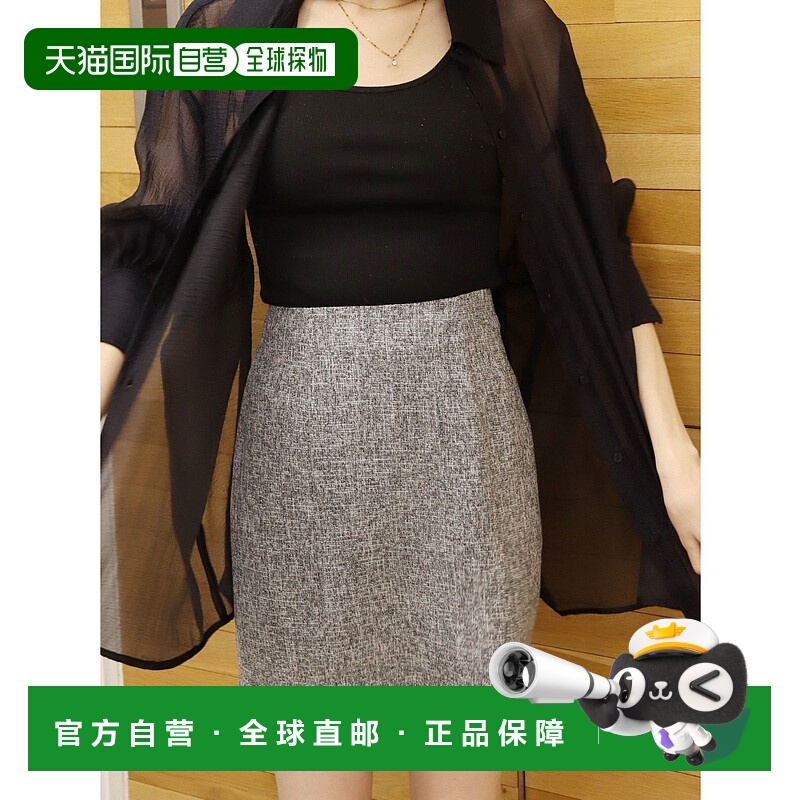 1h可退 日本直邮EVRIS 女士夏季格纹迷你裙 372420802001