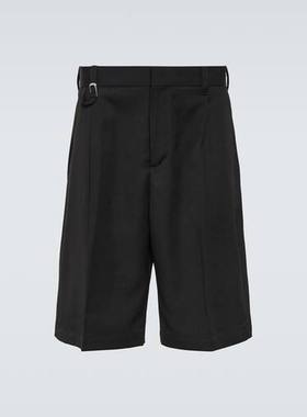1h可退 香港直邮Jacquemus 男士 Le Melo 羊毛百慕大短裤