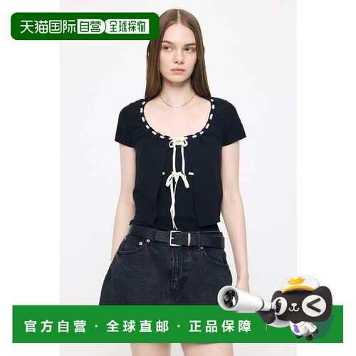 日本直邮MOUSSY 连衣裙 开衫上衣套装黑色