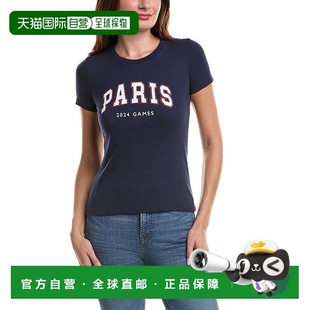 蓝色 T巴黎奥运会T恤 美国奥莱直发 Social 自营Project