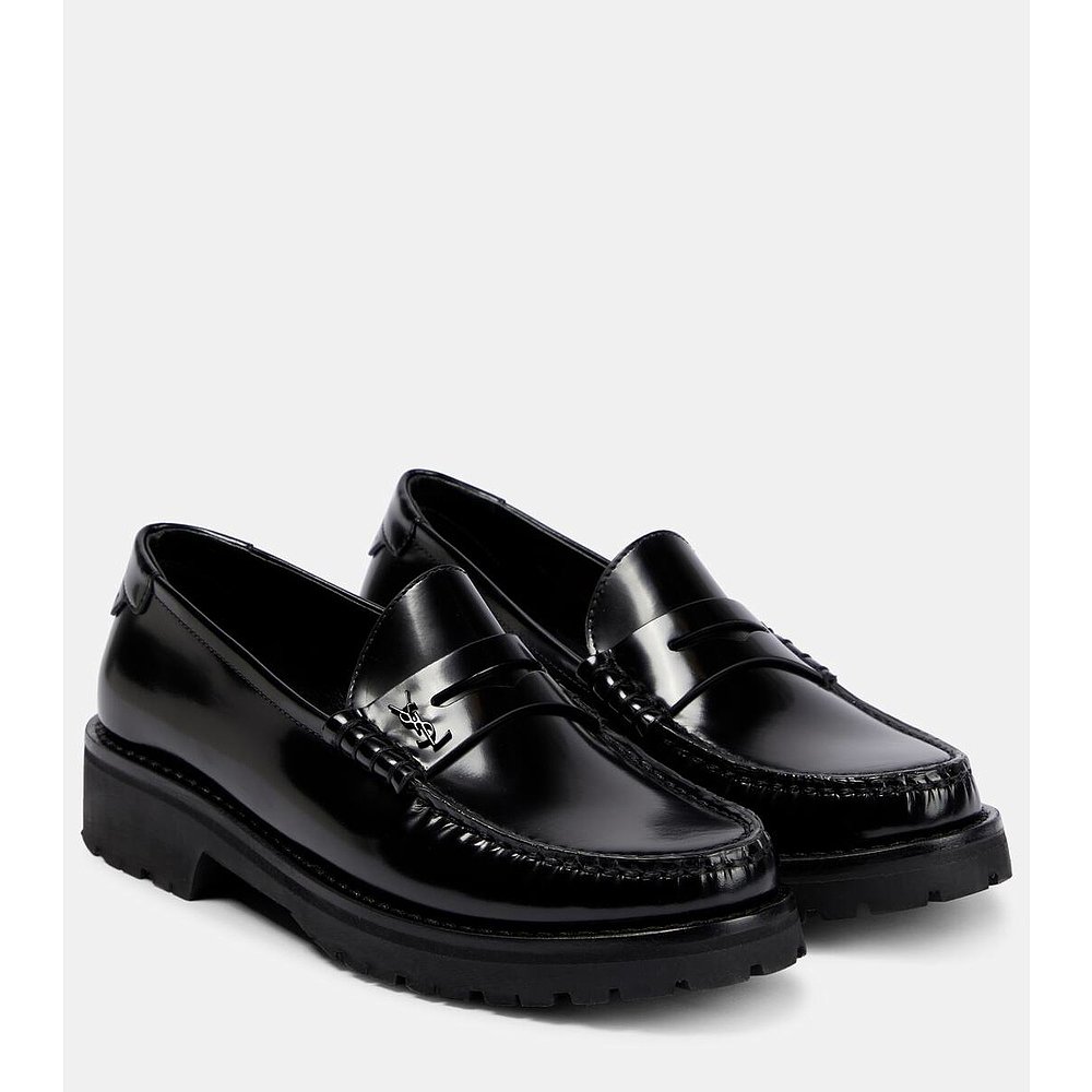 潮奢 Saint Laurent 圣罗兰 女士 Le 简便皮质乐福鞋 001124