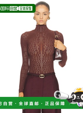 1h可退 香港直邮Wolford 女士 Reptile 网状细带连体衣 79337