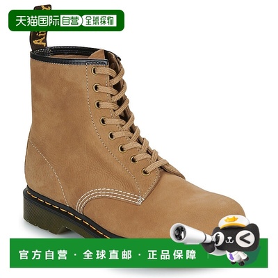 欧洲直邮Dr. Martens 男士 1460 Savannah Tan Tumbled Nubuck+E.