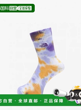 日本直邮THE NORTH FACE-北脸袜子扎染色船员NN82316 fp：紫色x蓝