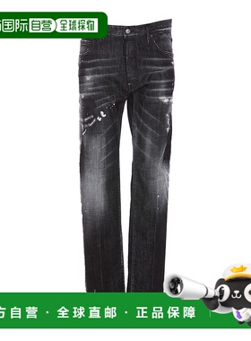 香港直邮DSQUARED2 男士牛仔裤 S74LB1450S30357900 SS2024