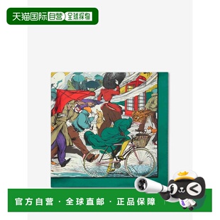 香港直邮BURBERRY 男士围巾 8120327B9171KEWGREEN SS2026配饰