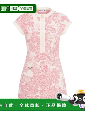香港直邮Dior 短袖连衣裙 544R17A5008