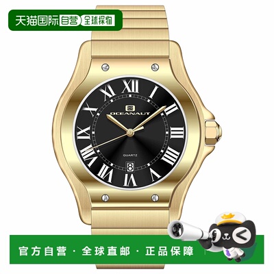 自营Oceanaut Men's Rayonner Black Dial Watch - black 美国奥