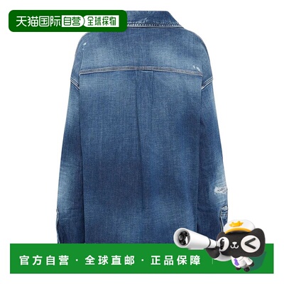 香港直邮DSQUARED2 女士T恤 S75NC1115S30872470NAVYBLUE