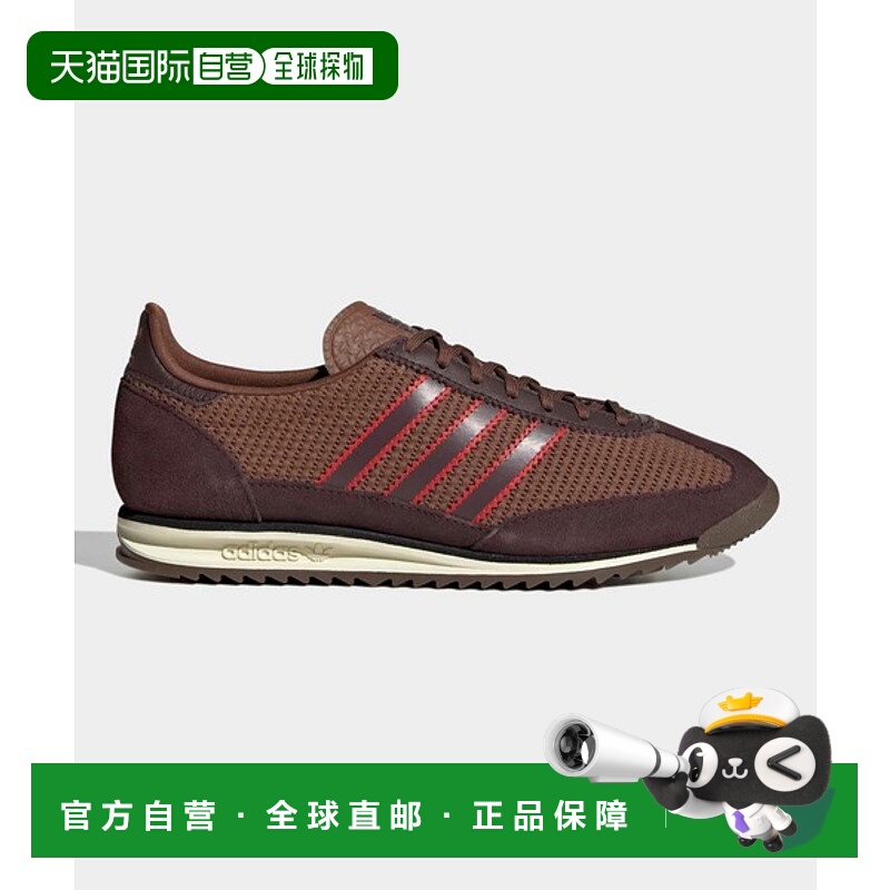 日本直邮adidas originals SL 72 OG舒适防滑耐磨休闲鞋棕色女