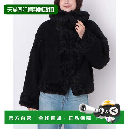 日本直邮GUESS EZRA 长仿皮草大衣（996）