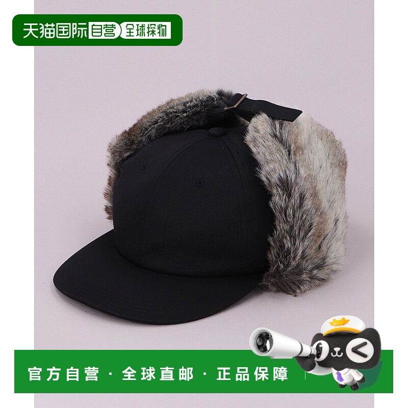 1h可退 日本直邮CA4LA 男女同款 防寒 flap帽 加厚仿毛领设计 DOU
