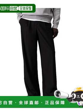 香港直邮CALVIN KLEIN 男士休闲裤 K10K114336BEH SS2025 黑色