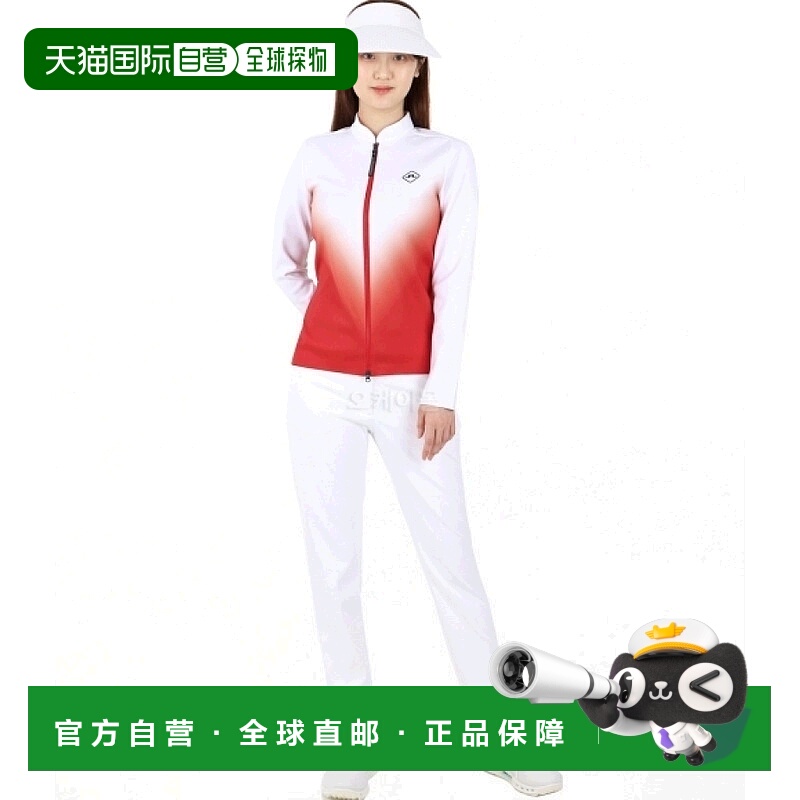 韩国直邮J.Lindeberg金 林德伯格外套男女同款红白色时尚保暖