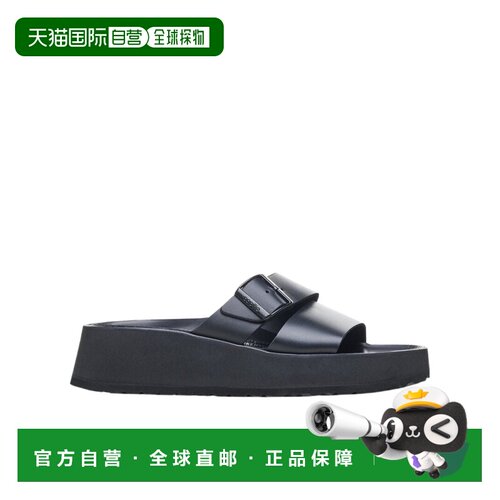 香港直邮BIRKENSTOCK 女士拖鞋 1026872BLACK SS2025 黑色 圆头平