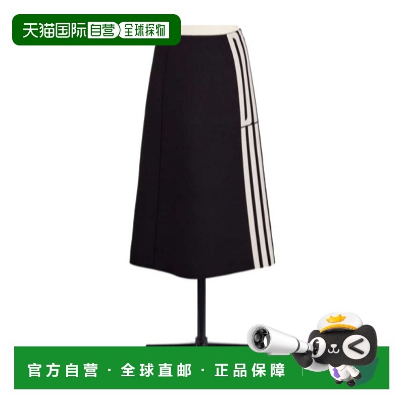 香港直邮DIOR 女士半身裙 521J20A1692X9330 SS2025 黑色 图案半