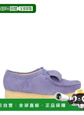 香港直邮Clarks Originals 女士 绑带鞋 purple紫色 舒适时尚