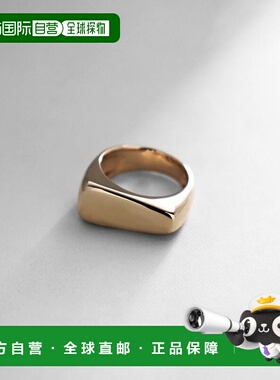 日潮跑腿COCOSHNIK K10 梯形印章戒指 405-66097配饰新款