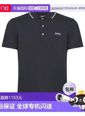 1h可退 香港直邮zegna 杰尼亚 男士 Polo衫 E7358A5B746B09412