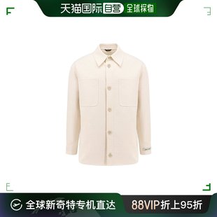 纽扣全 FW1307AR9A 芬迪 男士 Fendi 图案衬衫 香港直邮潮奢