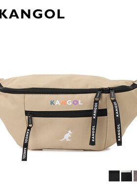日本直邮 KANGOL 包包 身体包 腰包 BODY BAG米色 KGSA-BG00093
