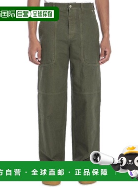 1h可退 香港直邮LOEWE 罗意威 男士 腰带环休闲裤 H526Y04WG6工装