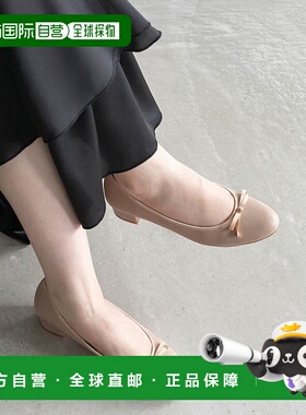 日本直邮RANDA 圆头芭蕾鞋一脚蹬芭蕾舞鞋 RA041BW15045