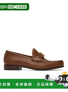 香港直邮VALENTINO 男士商务休闲鞋 YS0J68MILN58 SS2025 棕色