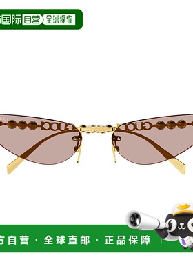 香港直邮GUCCI 女士眼镜 18V05AM0A16343 SS2025 花色 Gucci Gg19