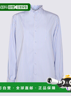 香港直邮VALENTINO 男士衬衫 7V3ABP76AYASCJ AW2025 蓝色