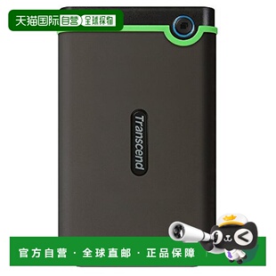 【日本直邮】创见 外置HDD4TB USB3.1Gen1 Type-C 耐冲击 TS4TSJ2