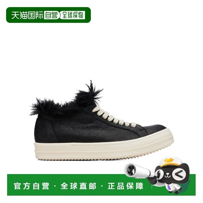 香港直邮RICK OWENS 男士休闲鞋 RU02E1847LSHC91 AW2025 黑色