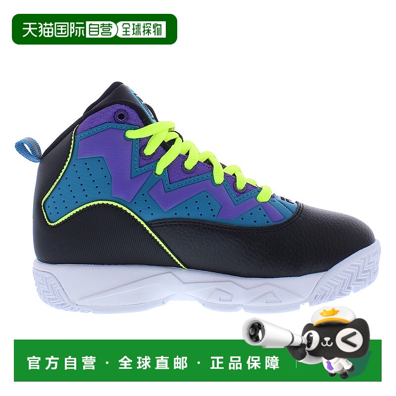 美国直邮fila 少男 时尚休闲鞋新款斐乐篮球鞋