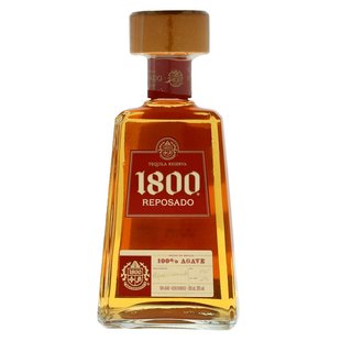 欧洲直邮1800龙舌兰酒38%700ml干冽口感劲足细腻丝滑芬芳香醇馥郁