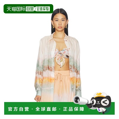 1h可退 香港直邮ZIMMERMANN 女士 Daylight 宽松衬衫 5665TRS263