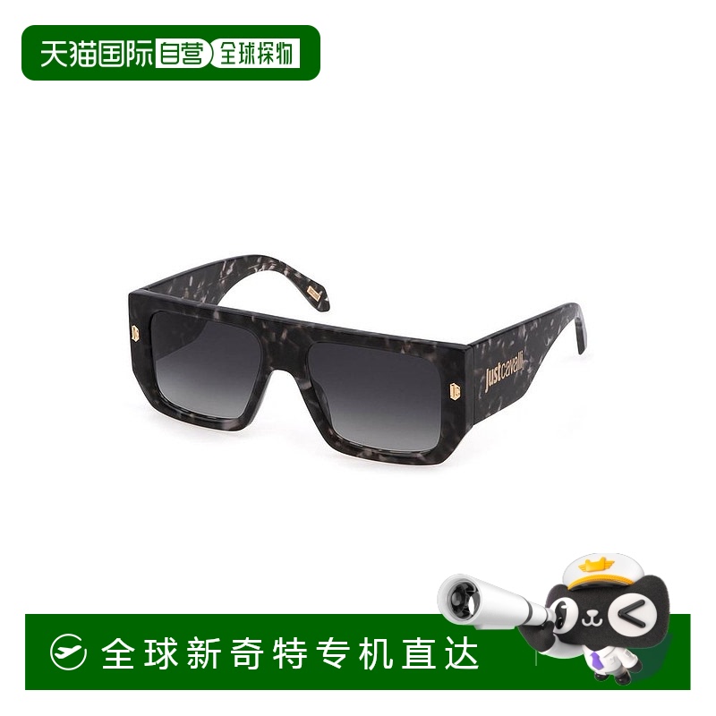 自营 Just Cavalli塑料女式太阳镜-黑色 【美国奥莱】直发