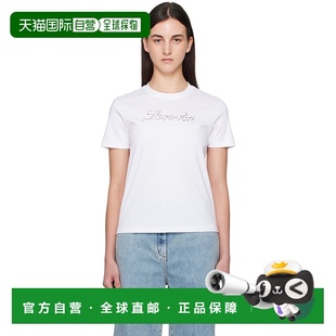 女士 白色 恤 Lanvin RWT 朗雯 Embroidered 香港直邮潮奢 Bead