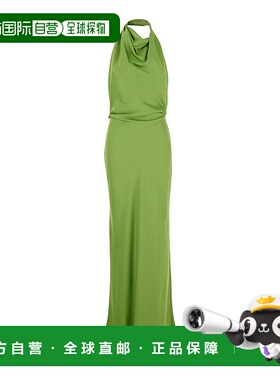 香港直邮Simkhai 女士 'Reannon' and Front Ruches 绿色长款挂脖