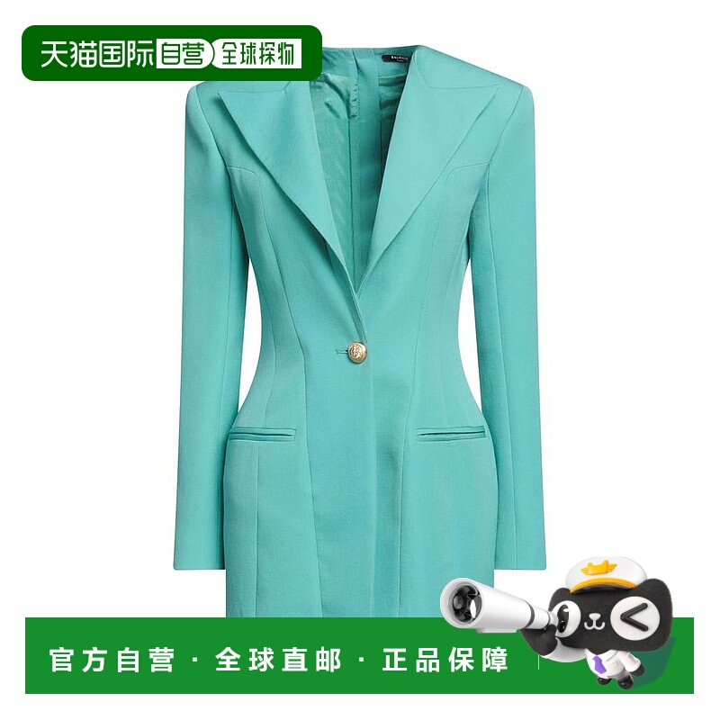 1h可退 【美国直邮】balmain 女士 连衣裙长袖羊毛