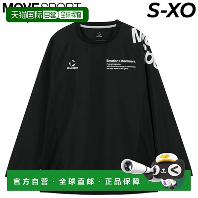 日本直邮DESCENTE MOVESPORT 男女通用长袖运动T恤男女皆宜的排球