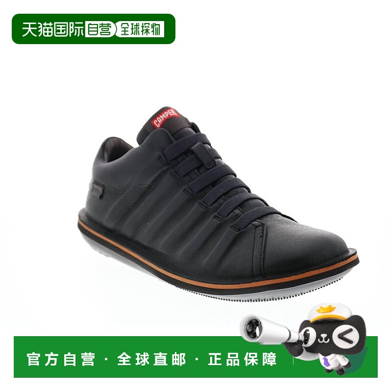 自营男士Camper Beetle运动鞋黑色板鞋 美国奥莱直发