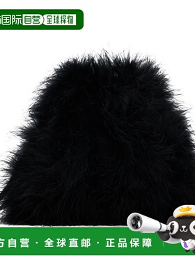 1h可退 香港直邮潮奢 YVES SALOMON 女士 黑色迷你手提包 26W24EA