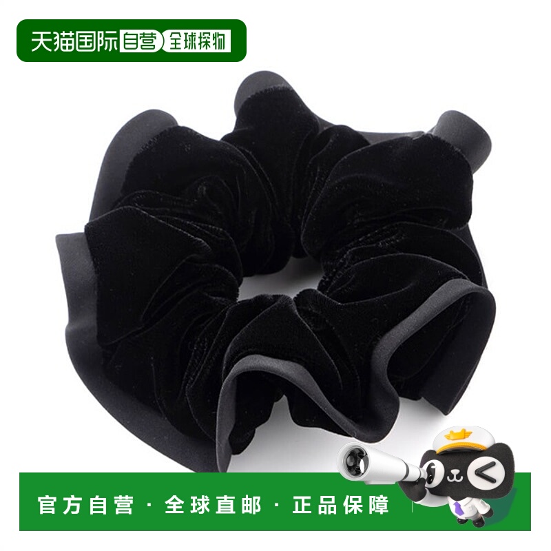 【日本直邮】Complex Biz素色丝绒发圈M 黑头饰发夹发簪桑蚕丝