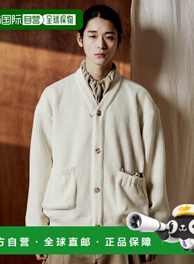 韩国直邮MIMTHEWARDROBE男士开衫M231CA1IV KNITTED STRING POCKE