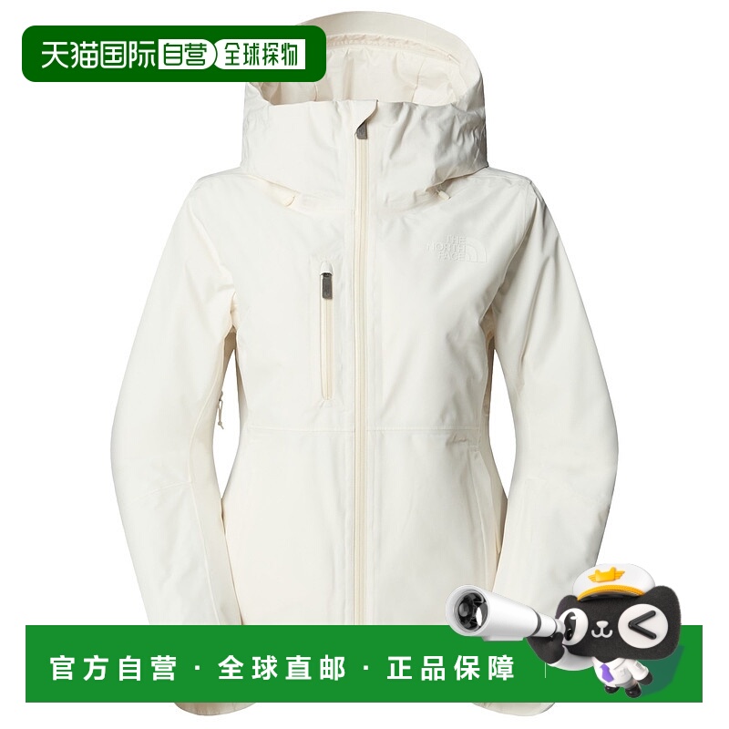 1h可退 香港直邮THE NORTH FACE 女士户外风衣 1045904WHITEDUNE