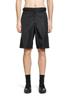 PRADA 男士休闲裤 SPG321WQ8F0002 SS2026 黑色